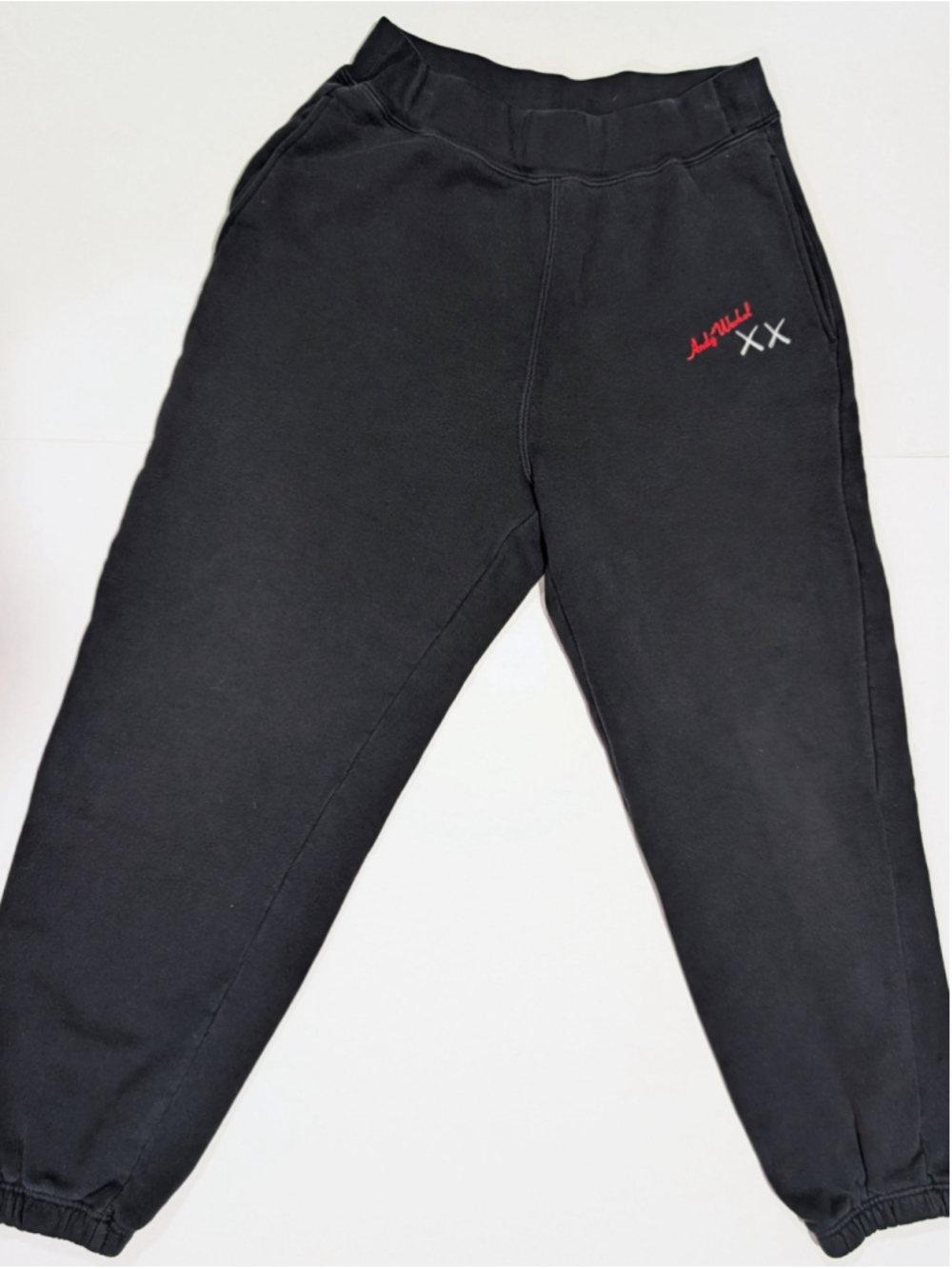 UNIQLO KAWS x Andy Warhol Kids 9-10 Sweatpants + FREE Warhol Soup Tee! - Picture 3 of 16